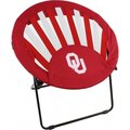 College Covers College Covers OKLRSC Oklahoma Sooners NCAA Rising Sun Bungee Chair OKLRSC